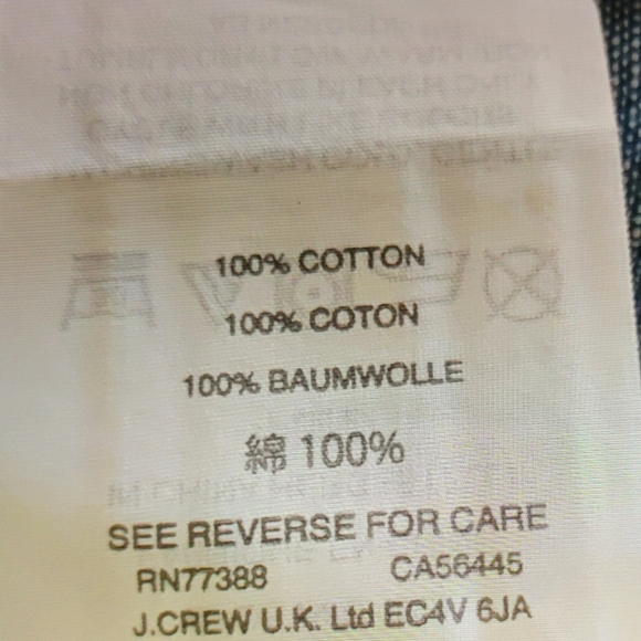 J Crew Off Shoulder Smocked Chambray Denim Dress SZ 8 - Picture 3 of 15